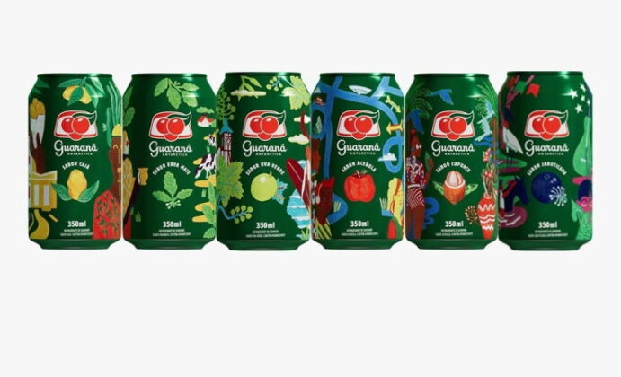 GUARANÁ ANTARCTICA LANÇA SABORES COMEMORATIVOS DE 100 ANOS Mesa de bar