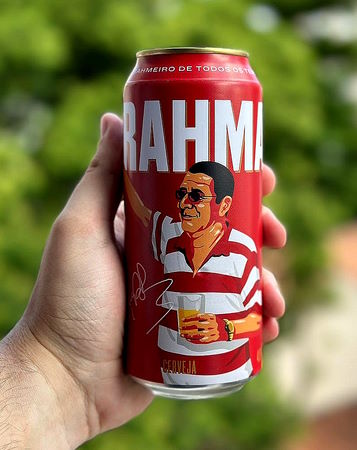 BRAHMA LANÇA LATA EM HOMENAGEM A ZECA PAGODINHO Mesa de bar